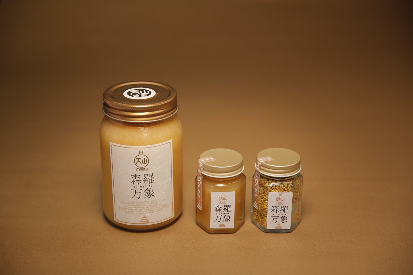 森羅万象 天山蜂蜜 600g・100g・花粉